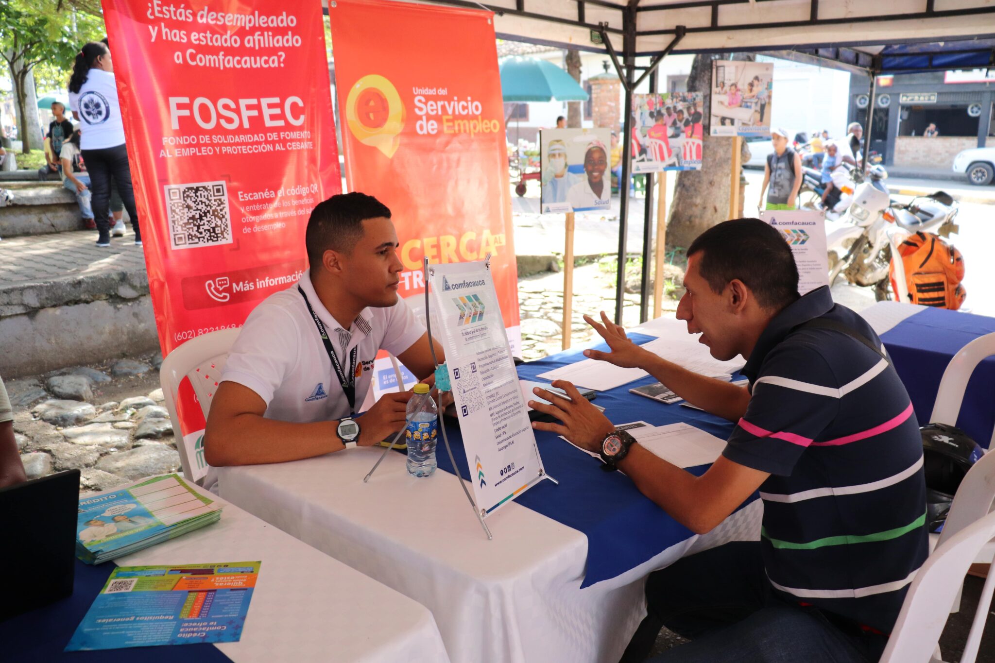 Feria de Servicios Comfacauca en el corazón de Santander de Quilichao